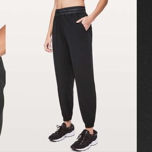 Lululemon Black Track Joggers 10